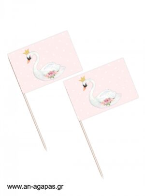 Toothpick  Flags  Swan