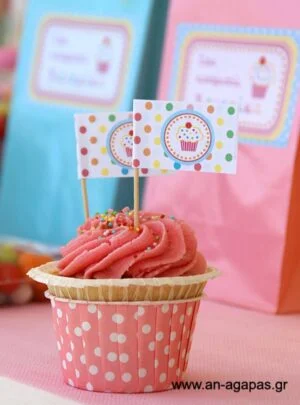 Toothpick Flags Sweet Candy Corner