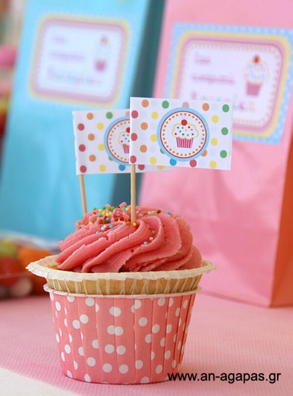 Toothpick Flags Sweet Candy Corner