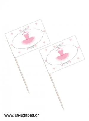 Toothpick  flags  Ballet  Dancer 