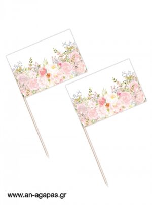 Toothpick  flags  Blooming  Girl