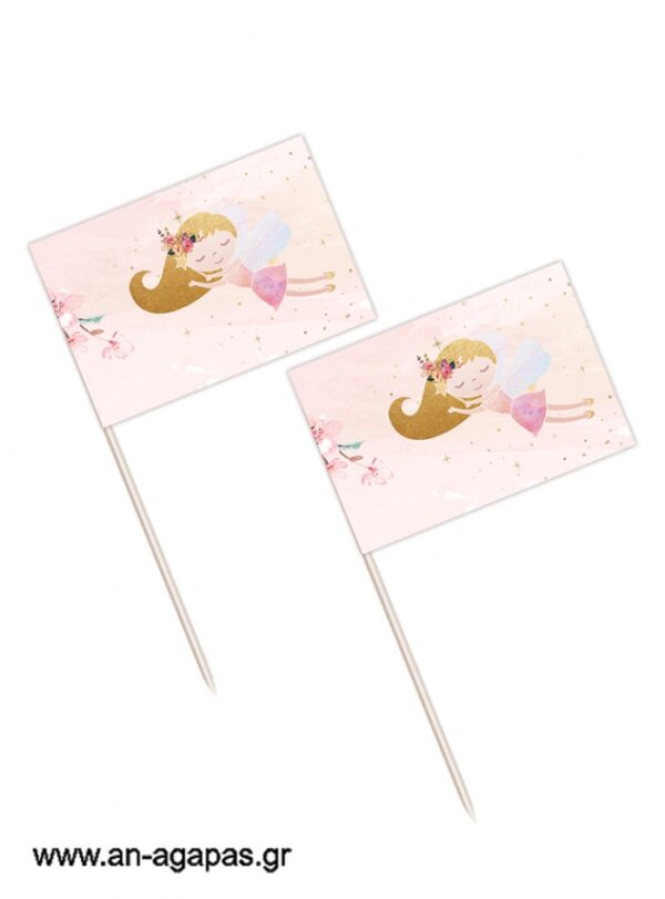 Toothpick flags Blossom Fairies