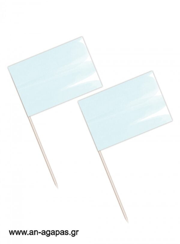 Toothpick flags Blue Sky