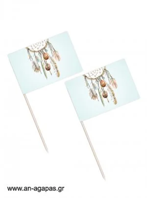 Toothpick  flags  Boho  Boy 