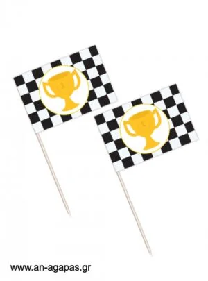 Toothpick  flags  Cart 