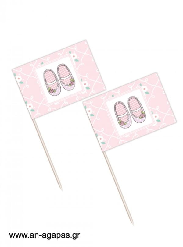 Toothpick  flags  Chic  Ballerinas