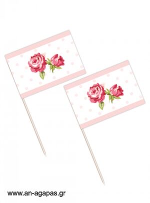 Toothpick  flags  Garden  Flowers