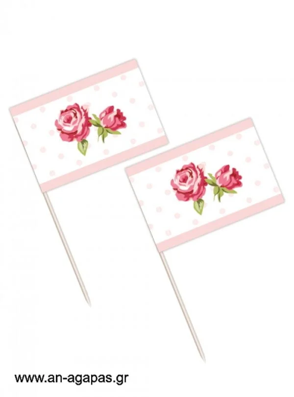 Toothpick  flags  Garden  Flowers