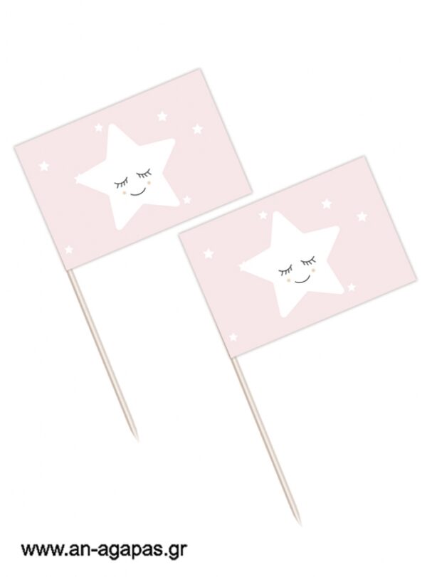 Toothpick flags Girl Dreamer