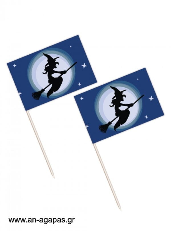 Toothpick  flags  Halloween
