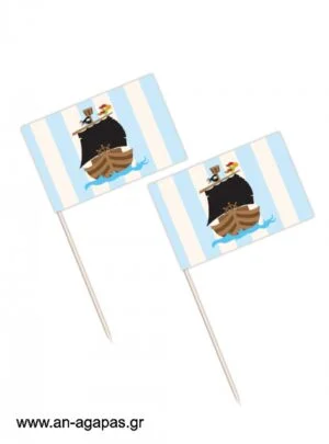 Toothpick  flags  Krafty  Pirate 