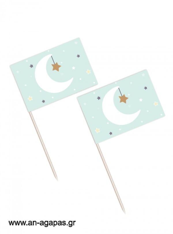 Toothpick  flags  Little  Star  Boy