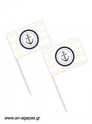 Toothpick  flags  Nautica