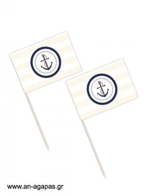 Toothpick  flags  Nautica 
