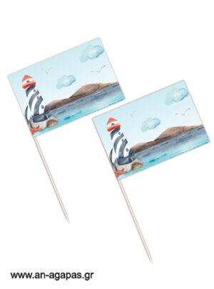 Toothpick flags Nautical Fun