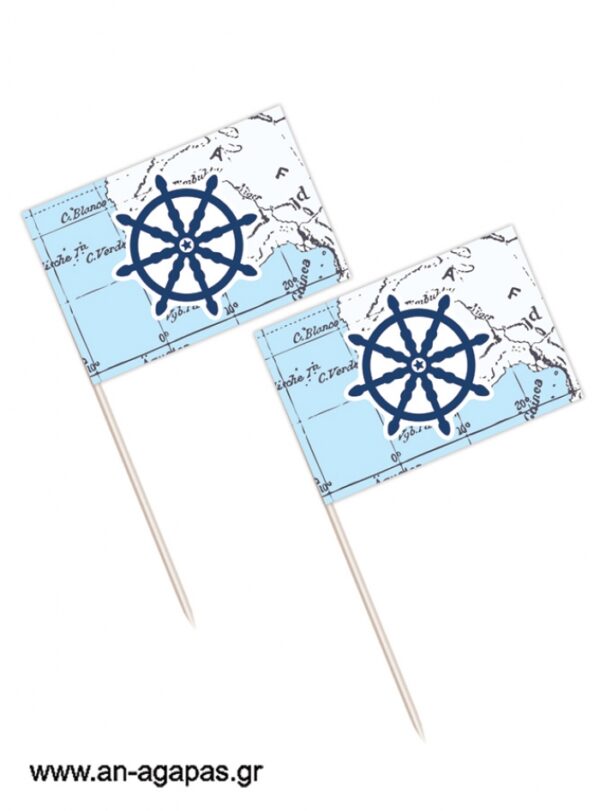 Toothpick flags Navy Blue