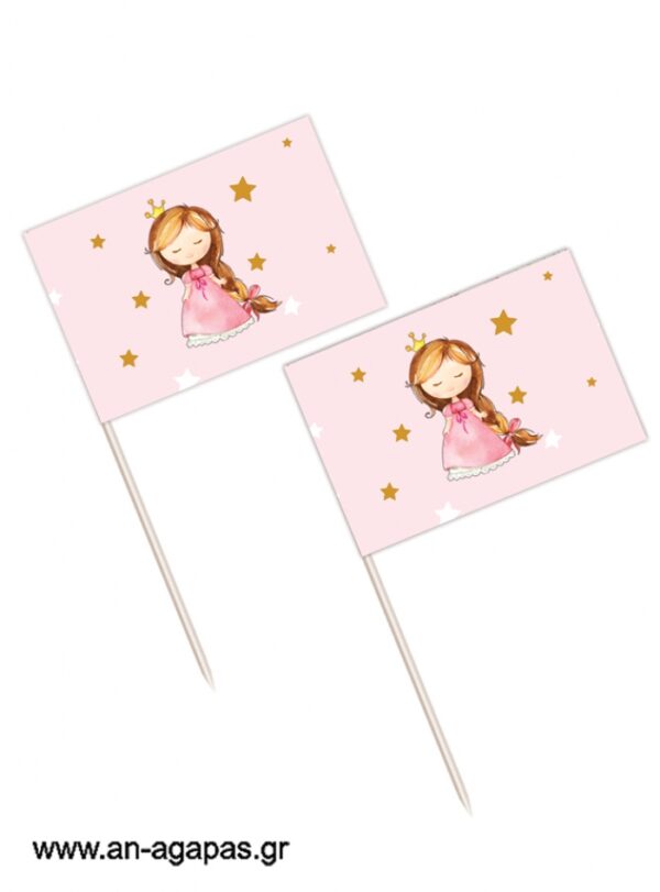 Toothpick flags Princess