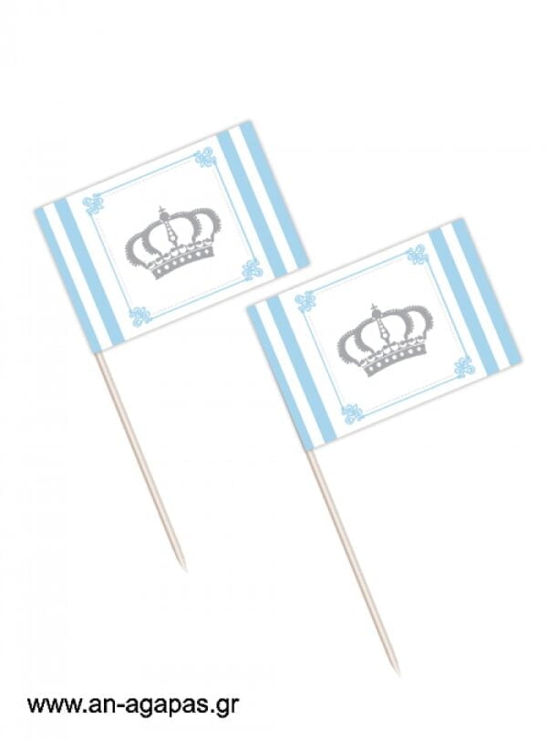 Toothpick  flags  Royal  Crown  Boy