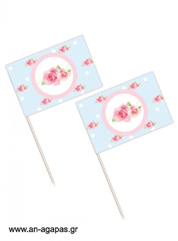 Toothpick  flags  Shabby  Chic