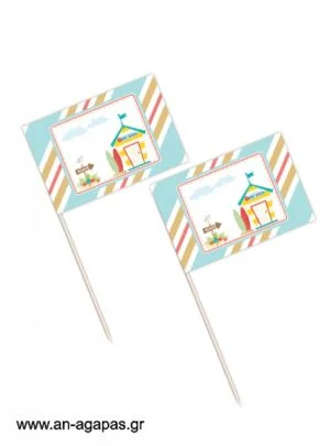 Toothpick  flags  Surf  Club 