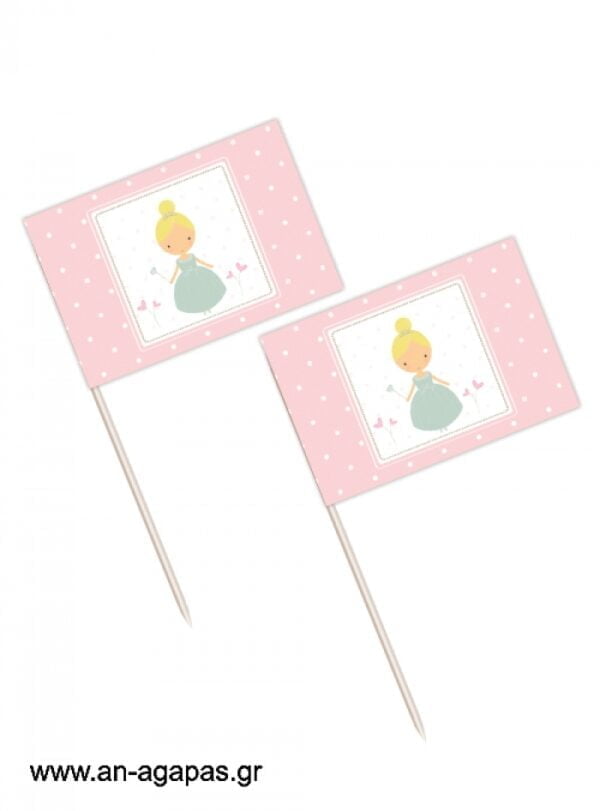 Toothpick  flags  Sweet  Princess