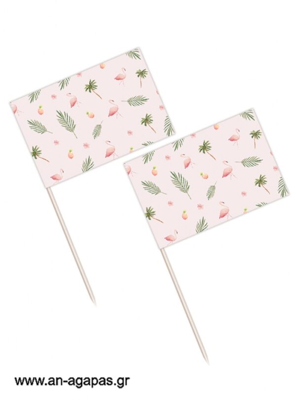 Toothpick flags Tropical Fun