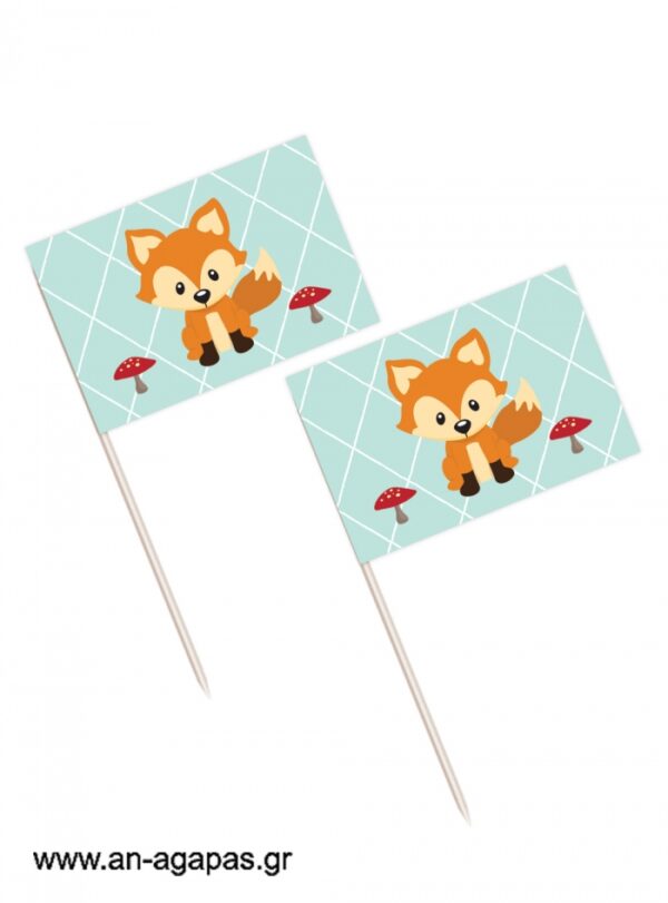 Toothpick  flags  Woodland  Boy