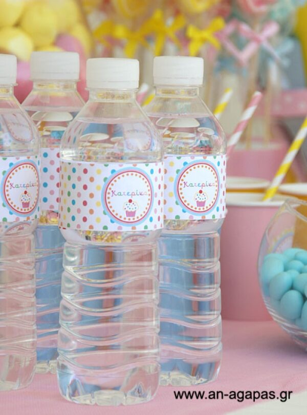 Water Label Sweet Candy Corner