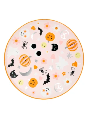 Πιάτο Φαγητού Groovy Halloween Icon (8τμχ)