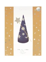 Καπελάκια Wizard Party Hats & Wands (6τμχ)