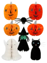 Διακοσμητικά Halloween Characters (10τμχ)