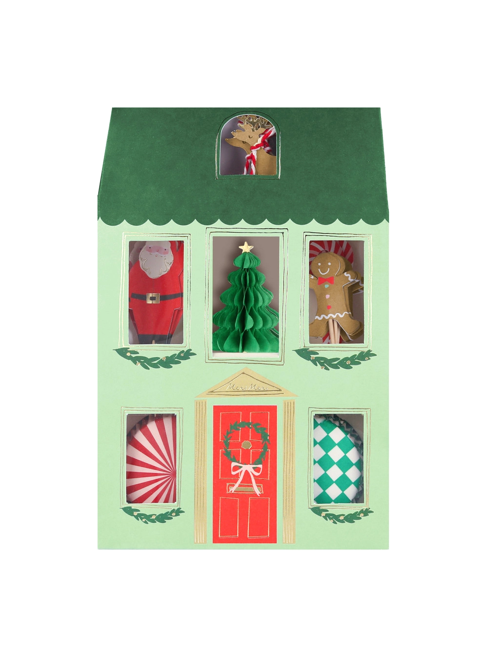 Cupcake Kit Festive House  (24τμχ)