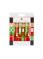 Mini Botanical Nutcracker Saucer Crackers (8τμχ)