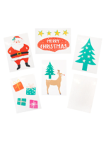 Αυτοκόλλητα Παραθύρου Christmas (6τμχ)