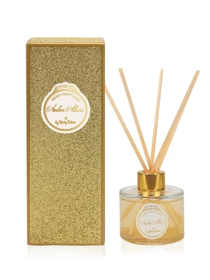 Αρωματικό Χώρου Χρυσό Κουτί Glitter 100ml, Amber Allure 