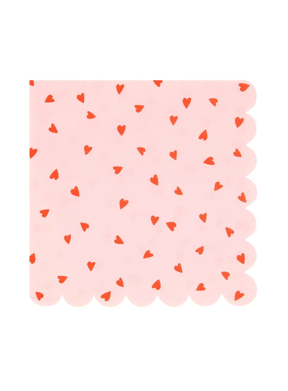 Χαρτοπετσέτα Μεγάλη Heart Pattern (16τμχ)