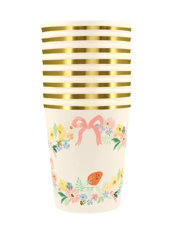 Ποτήρι Elegant Floral (8τμχ)