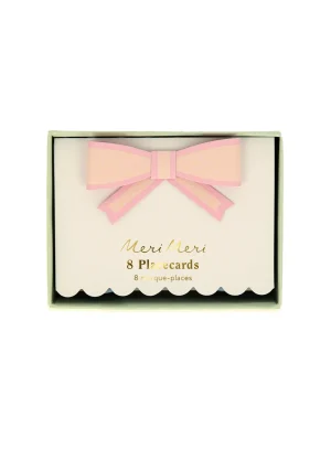 Pastel Bow Placecards (8τμχ)