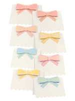 Pastel Bow Placecards (8τμχ)