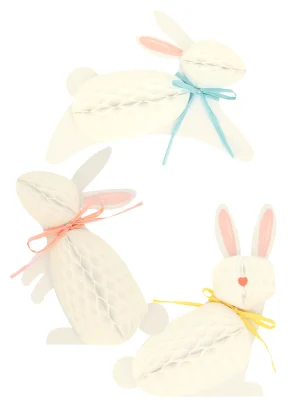 Bunny Honeycomb Decorations