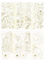 Happy Icons Colouring Σουπλά (8τμχ)