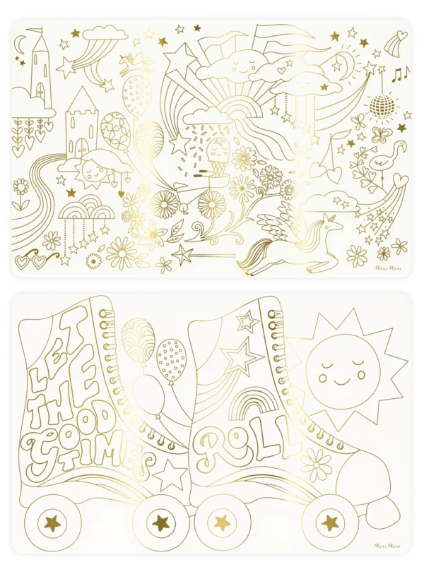 Happy Icons Colouring Σουπλά (8τμχ)