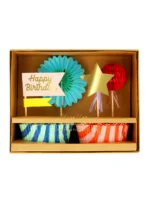Cupcake Kit Stripe Party