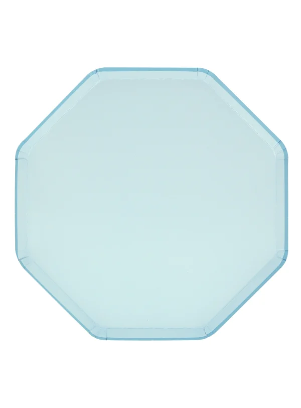 Πιάτο Φαγητού Sky Blue (8τμχ)