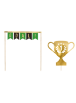Cake topper Football (2τμχ)
