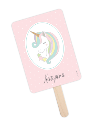 Βεντάλια Pastel Unicorn