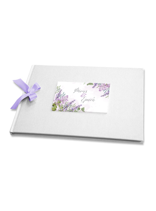 Βιβλίο ευχών lavender