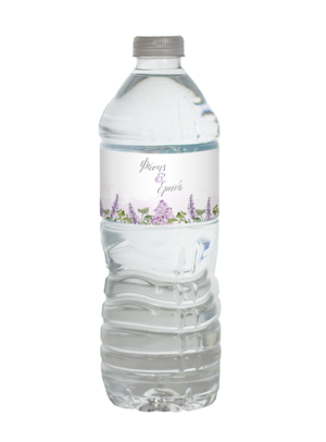 Ετικέτα νερού lavender
