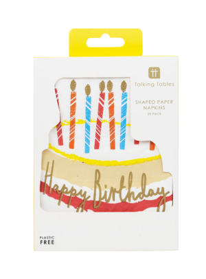 Χαρτοπετσέτα Happy Birthday (20τμχ)