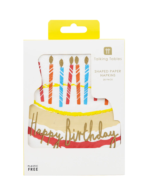 Χαρτοπετσέτα Happy Birthday (20τμχ)